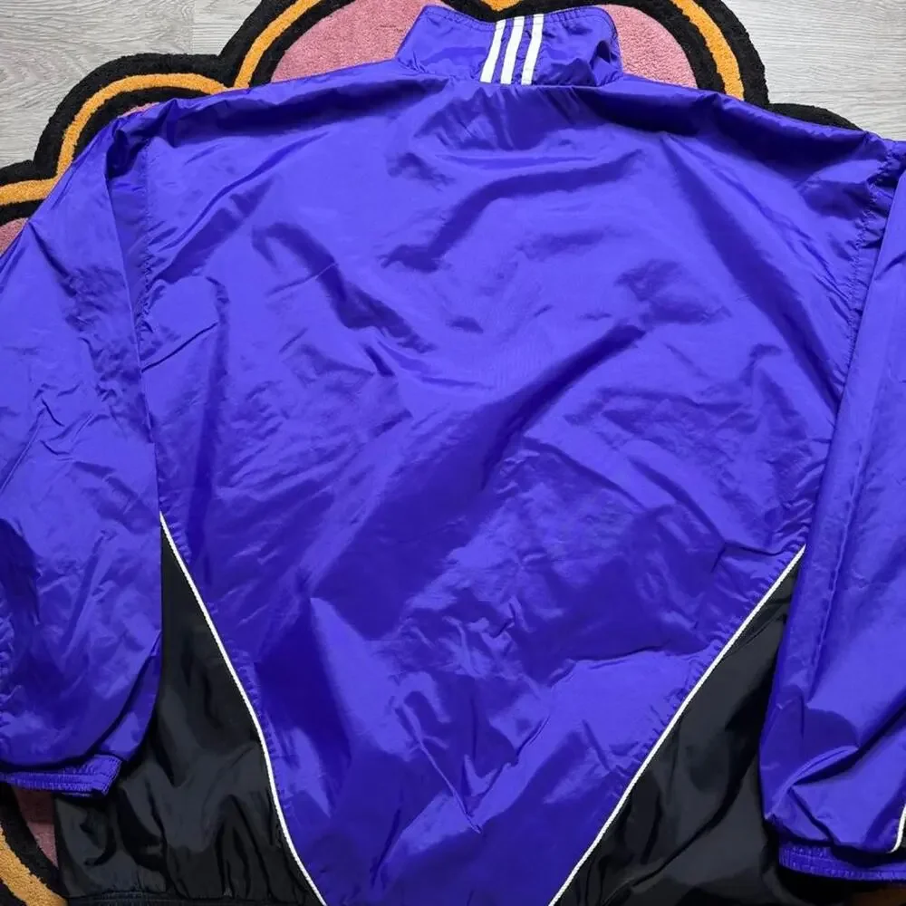 Vintage Y2K Adidas Northwestern University Wildcats Embroidered Track Jacket 2XL